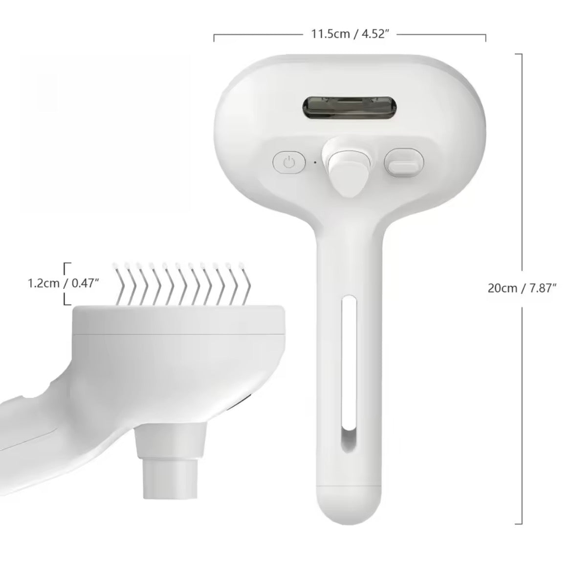 Pet Hair Spray Brush
